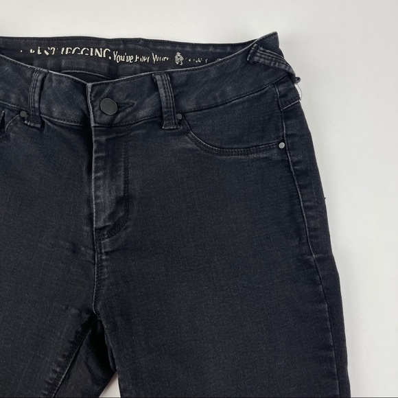4 What Its Worth Womens Jeggings Jeans Black 4 - Picture 7 of 9